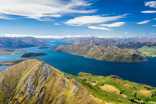 Lake Wanaka and Mt Aspiring National Park, New Zealand